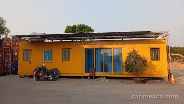 Văn phòng điều hành đặt ngay tại bãi container Nhơn Trạch của CARIMEX